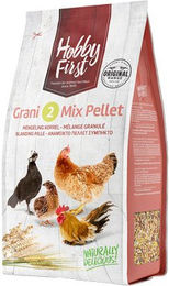 Hobby First Grani 2 Mix Hühnerfutter mit Huhn 4 kg – Bild 1 von 2