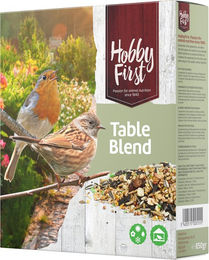 Hobby First WildLife Table Blend Ganzjähriges Wildvogel Streufutter 850 g – Bild 1 von 2