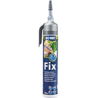 Produktbild von Hobby Fix Unterwasserkleber Schwarz für Süß- und Meerwasseraquarien 200 ml Kartusche - 200 ml
