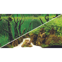 Produktbild von Hobby Fotorückwand Canyon Woodland XXL Aquarium Rückwand für Fische 200x60cm
