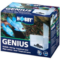 Produktbild von Hobby Genius Fischfalle für Fische aus transparentem Kunststoff 21x13x15 cm