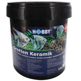 Hobby Grottenkeramik Aquarium Dekoration Figur und Höhle Grau - 5,5 kg – Bild 1 von 8