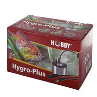 Produktbild von Hobby Hygro-Plus Ultraschall-Fogger Terrariennebler aus Edelstahl in Schwarz und Grau