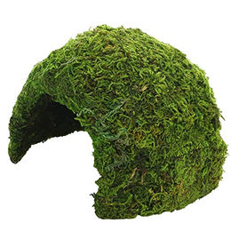 Hobby Jungle Cave 2 Aquarieneinrichtung und Terrarienhöhle für Frosch Salamander Echse und Schlange mit natürlichem Moos 17 x 17 x 12 cm - 118 g – Bild 1 von 7