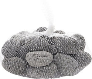 Hobby Lava Pebbles Lavasteine Grau 3 kg im Netz für Süßwasser Aquarien und Terrarien - 3 kg – Bild 1 von 2