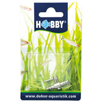 Produktbild von Hobby Metall Lufthahn für Aquaristik Silber 4/6