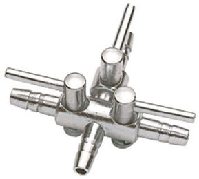 Produktbild von Hobby Metall Lufthähnchen 4/6-3-Wege Silber