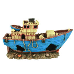 Hobby MS Arkona Schiffswrack Dekoration als Versteck für Aquarium und Terrarium – Bild 1 von 3