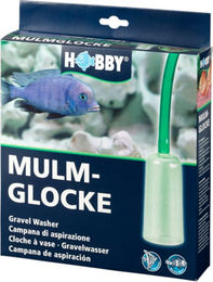 Hobby Mulmglocke Mulmsauger für Aquarium mit 2 m Schlauch aus Kunststoff – Bild 1 von 8