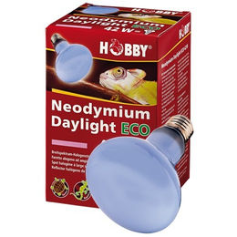 Hobby Neodymium Daylight ECO 42W Tageslichtlampe für Terrarien in Weiß und Transparent – Bild 1 von 4