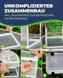 Hobby Nido 3.1 Netz-Ablaichbehälter für Fische aus Kunststoff Transparent – Bild 1 von 13
