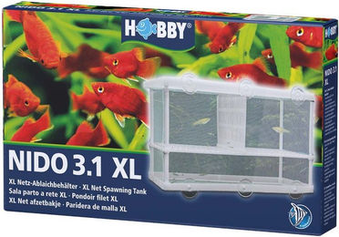 Hobby Nido 3.1 XL Netz-Ablaichbehälter für Fische 25 x 15 x 14,5 cm – Bild 1 von 5