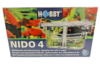 Hobby Nido 4 Ablaichkasten für Fische mit Luftversorgung aus Glas transparent – Bild 1 von 7