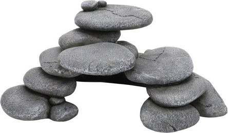 Hobby Pebbles Cave 3 Aquarieneinrichtung Höhle für Fische Grau 27x17x10,5cm - 1 Stk. – Bild 1 von 5