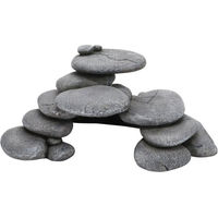 Produktbild von Hobby Pebbles Cave 3 Aquarieneinrichtung Höhle für Fische Grau 27x17x10,5cm - 1 Stk.