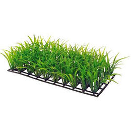 Produktbild von Hobby Pflanzenmatte Grasmatte aus Kunststoff Grün 12,5x25 cm