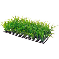 Produktbild von Hobby Pflanzenmatte Grasmatte aus Kunststoff Grün 12,5x25 cm