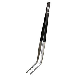 Produktbild von Hobby Pflanzenpflegepinzette gebogen aus Edelstahl für Terrarium und Aquarium - 30 cm