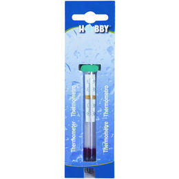 Hobby Präzisions-Thermometer aus Glas für Aquarien und Fische mit Sauger – Bild 1 von 12