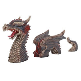 Hobby Red Dragon 1 Aquarien Dekoration Figur und Höhle für Süßwasser Aquaristik Rot – Bild 1 von 8