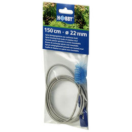 Hobby Spiral-Reinigungsbürste für Schläuche aus Edelstahl 150 cm - 150 cm – Bild 1 von 6