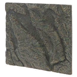 Hobby Terra Fix & Easy Background Forest 45 3D-Rückwand aus Kunststoff Grau 39,7 x 39,7 x 4,5 cm – Bild 1 von 3