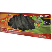 Produktbild von HOBBY Terra Fix & Easy Background Forest 90 Rückwand für Reptilien Terrarium 86,3 x 33,3 x 4,5 cm Schwarz - 90 cm