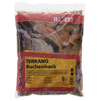 Produktbild von Hobby Terrano Buchenhack Rindenmulch für Reptilien 8 Liter - 8 l