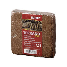 Hobby Terrano Quellhumus Substratblock für Molche und Vogelspinnen 1,5 l - 1,5 l – Bild 1 von 4