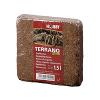 Produktbild von Hobby Terrano Quellhumus Substratblock für Molche und Vogelspinnen 1,5 l - 1,5 l