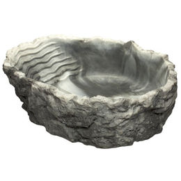 Hobby Terrariendeko Badeschale für Molche Reptilien und Frösche marmoriert 2 Liter - 2000 ml – Bild 1 von 3