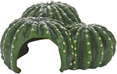 HOBBY Terrariendeko Cactus Home 1 Höhle aus Kunstharz in Grün für Schlangen und Echsen – Bild 1 von 2