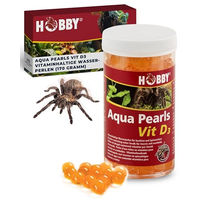 Produktbild von HOBBY Terraristik Aqua Pearls Vit D3 Vitaminhaltige Wasserperlen für Insekten und Wirbellose 170 g - 170 g