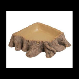 Hobby Trinkschale Stump 3 aus Kunstharz für Reptilien wie Echsen, Schlangen oder Schildkröten – Bild 1 von 6