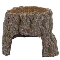 Produktbild von Hobby Trunk Cave 1 Höhle aus Kunstharz für Aquarium und Terrarium 16,3x11,5x15,6cm Braun