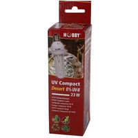 Produktbild von Hobby UV Compact Desert Terrarienlampe mit 8 % UVB