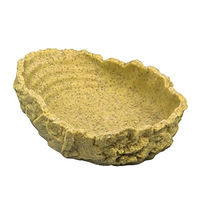 Produktbild von Hobby Wassernapf Trinkschale für Reptilien aus Kunstharz 550ml Ocker - 0,55 l