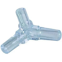 Produktbild von Hobby Y-Verbinder aus Kunststoff in Blau und Transparent 2er-Set