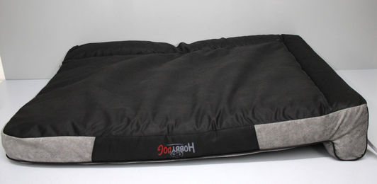 Hobbydog Hundebett XXL Schlafplatz Grau aus wasserabweisendem Oxford-Gewebe 115x80 cm – Bild 1 von 3