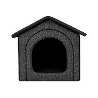 Produktbild von Hobbydog Hundehütte und Hundesofa für erwachsene Hunde und Katzen aus OEKO-TEX Stoff in Mini Größe