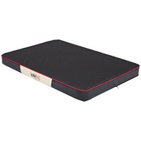 Produktbild von Hobbydog Hundematratze Hundebett aus Nylon Schwarz Größe M 80 x 54 x 8 cm