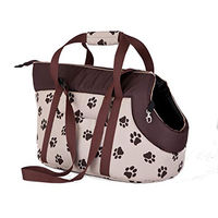 Produktbild von Hobbydog Tragetasche für Hunde und Katzen Beige Wasserabweisend Stoff 27 x 25 x 43 cm