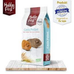 Produktbild von HobbyFirst HopeFarms Cavia Pellet Meerschweinchen Hauptfutter ohne tierisches Protein 20 kg