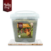 Produktbild von HobbyFirst Hühnerfutter Grünfutter Heu Gras 2000 g