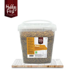 HobbyFirst Mehlwürmer Insektenfutter für Hühner 5 Liter – Bild 1 von 2