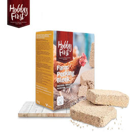 HobbyFirst Pickstein Muschelkalk als Mineralstein und Verdauungshilfe für Hühner und Wachteln 1 kg – Bild 1 von 2