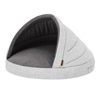 Produktbild von HOBBYGARDEN Hundematratze aus Polyurethanschaum OEKO-TEX zertifiziert Grau 65 x 65 cm - 65 cm