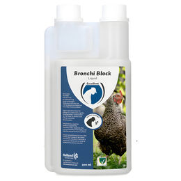 Produktbild von Hofman Animal Care Bronchi Block Flüssigkeit zur Unterstützung der Atemwege und des Immunsystems für Geflügel 500 ml - 500 ml