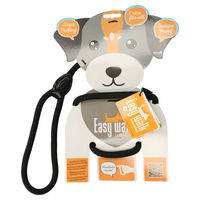 Produktbild von Hofman Animal Care Easy Walk Führgeschirr aus Nylon Schwarz Größe Mini