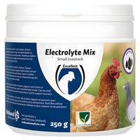 Produktbild von Hofman Animal Care Elektrolytmischung Pulver zur Unterstützung der Verdauung für Geflügel und Tauben 250g